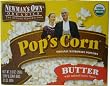 Newman's Own Organics Pop's Corn Organic Microwave Popcorn, Butter, 3-Count Boxes (Pack of 12)