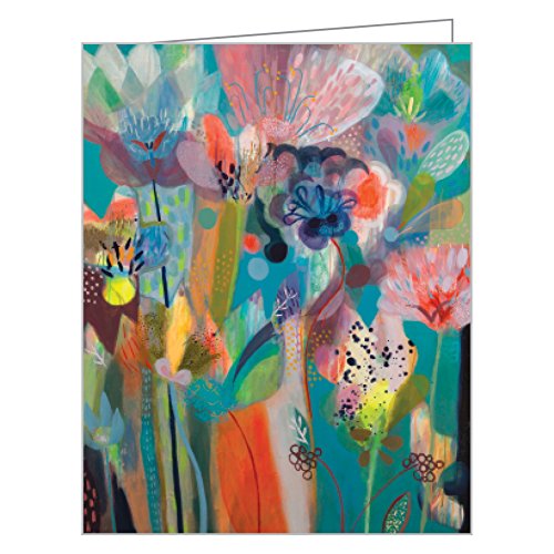 Waterlily Garden Quicknotes Notecard Box Set With Magnetic Snap Closure