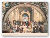 School of Athens by Raphael (Raffaello) 36x24.25 Art Print Poster