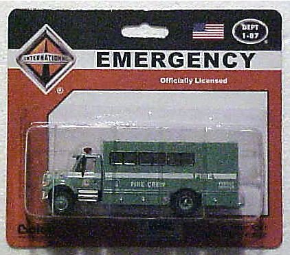 HO International 7000 Fire Crew Truck, USFS/Green BLY451055