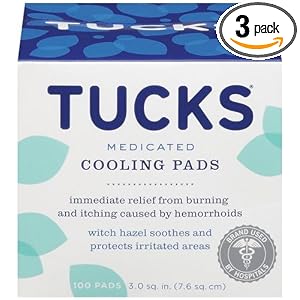 100 Tucks Medicated Hemorrhoid Pads 100 Tucks Medicated Hemorrhoid Pads