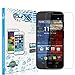MXX Moto X Tempered Glass Screen Protector, Hd Clarity Finished 0.3mm Thickness Slim Shock Scratches Resistance Against Smudges and Finger Prints for Motorola Moto X- Clear