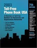 Cover of Toll-Free Phone Book USA by  0780806220