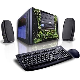 CybertronPC Q-Pack 2 V2 9500, Camo, AMD Phenom 9500 Quad Core (2.2GHz), 4096MB, 250GB... by Cybertron