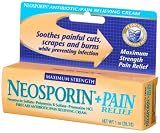Neosporin + Plus Pain Relief, Cream, 1.0-Ounce Tubes (Pack of 2)