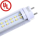 Lighting EVER Brightest 18 Watt 4 foot T8 LED Tube Lights, 45W Fluorescent Tube Replacement, Daylight White, UL Approved Lighting EVER Brightest 18 Watt 4 foot T8 LED Tube Lights, 45W Fluorescent Tube Replacement, Daylight White, UL Approved