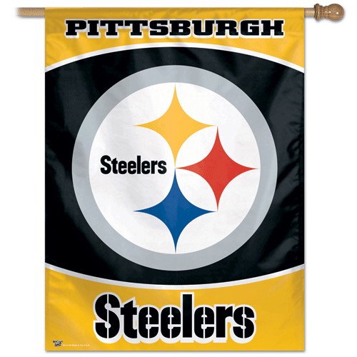 NFL Vertical Pittsburgh Steelers Flag / Banner