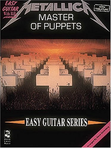 Childrens Toyshop  Books : Metallica: Master of Puppets: Easy Guitar and Vocal (Play it Like it is)