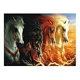 4 Horses of the Apocalypse Jigsaw Puzzle 1500pc