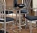Delray Dining Table with Glass Top - Hillsdale Furniture - 4660-TBL