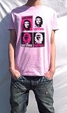 CHE GUEVARA Tシャツ ポップなポスターが4枚貼られているようなデザイン ゲバラTシャツ GUEVARAS (S, MELANGERED)