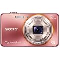 Sony DSC-WX100P Cyber-shot Digitalkamera (18 Megapixel, 10-fach opt. Zoom, 6,7 cm (2,7 Zoll) Display, Schwenkpanorama) pink