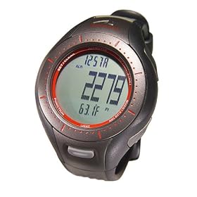 Highgear Aerial Computer Watch with Altimeter, Barometer, Ski Chrono, and Thermometer