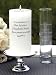 Personalized Memorial Unity Candle and Budvase