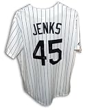 Bobby Jenks Autographed Chicago White Sox White Majestic Jersey