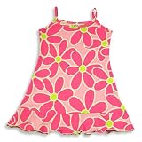 Girlfriends by Anita G. - Toddler Girls Daisy Tank Dress, Pink, Fuschia, Lime