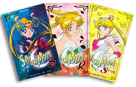 Sailor Moon, The Movie - Boxed Set Trilogy [VHS]