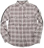 Fallen Cheyenne Long Sleeve Men's Shirt - Charcoal