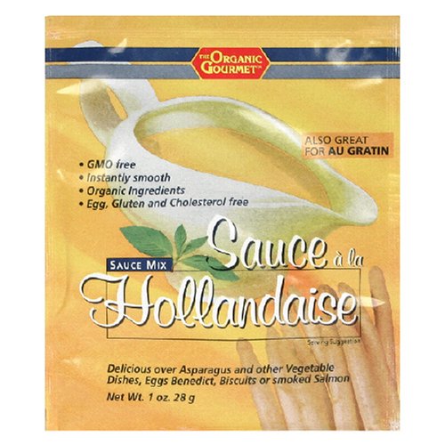 Organic Gourmet Sauce Mix, Hollandaise, 1-Ounce Packets (Pack of 12) by Hollandaise Sauce