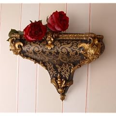 ORNAMENTREICHE WANDKONSOLE FRAUENK�PFE WIE IM SCHLOSS PALAZZO EXCLUSIV