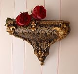 ORNAMENTREICHE WANDKONSOLE FRAUENK�PFE WIE IM SCHLOSS PALAZZO EXCLUSIV