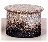 信楽焼陶器 花台 古窯変青流切立花台 7号 SV75-6