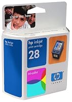 Original HP 28 Triincolor Ink Cartridge in Retail Packaging