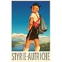 Styrie-Autriche Austrian Travel Poster