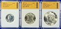 1976-S 3-Coin Silver Perfect Unc Red Pack Set