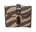 Dooney & Bourke Zebra Jacquard Credit Card Wallet