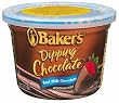 Baker's Dipping Chocolate, Milk Chocolate, 7-Ounce Microwavable Tubs (Pack of 8)