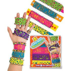 Fab Felt Bracelets - Childs Creative & Arts Activity Kit
