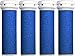 4 x Extra Coarse Replacement Refill Rollers Compatible with Emjoi Micro Pedi