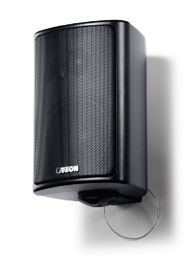 Canton Pro X 2-Wege Regallautsprecher (50/100 Watt, 87 dB) Paar schwarz