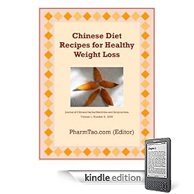 Chinese Diet Recipes for Healthy Weight Loss (Journal of Chinese Herbal Medicine and Acupuncture)