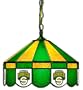 Imperial Seattle Supersonics Licensed 16-Inch Diameter Stained Glass Pub Light