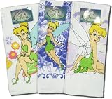 Review Panda Apparel  / Set of three (3) Disney 'Tinkerbell' Kitchen/Bath Hand Towels