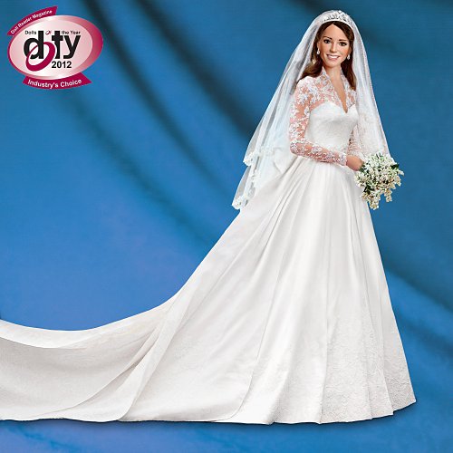 Kate Middleton Bride Doll | Princess Catherine Wedding Doll by Ashton Drake