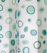 InterDesign Kiko Shower Curtain,72 by 72 Blue/Green