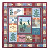 Patch Magic QKNWST Northwood Star King Quilt