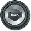 Infinity Reference 1052w 10-Inch Dual Voice Coil Subwoofer (Silver/Black)