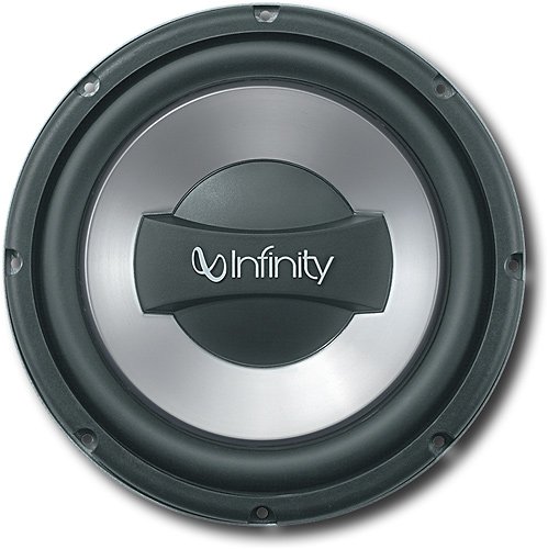 Infinity Reference 1052w 10-Inch Dual Voice Coil Subwoofer (Silver/Black)