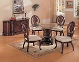 7-Piece Dining Room Furniture Set in Cherry - Coaster
