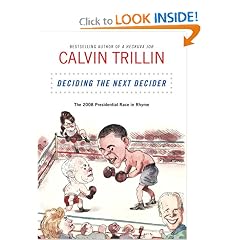 Deciding the Next Decider: The 2008 Presidential Race in Rhyme