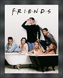 Friends (Group, Bathtubs) Framed TV Poster Print - 16