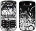 Radiosity Design Protective Decal Skin Sticker for Blackberry Curve 8900 Cell Phones