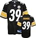 Willie Parker Black Reebok NFL Premier Pittsburgh Steelers Jersey - Medium