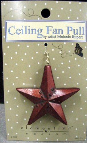 Clementine Designs Fan Pulls 256 Star