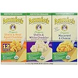Annie's Homegrown Organic Variety Macaroni and Cheese, 12-count, 4Pounds 8oz
