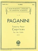 24 Caprices, Op. 1: Violin Solo (Schirmer's Library of Musical Classics)